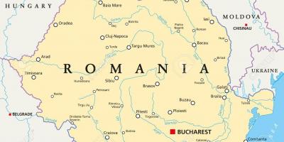 Romanya haritası başkenti 