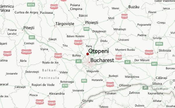 otopeni airport göster