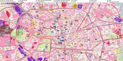 Bükreş sokak haritası
