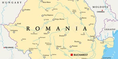 Romanya haritası başkenti 